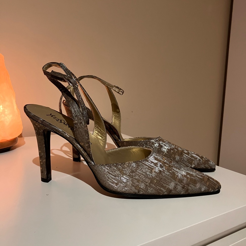 Authentic Yves Saint Laurent heels size 8.5